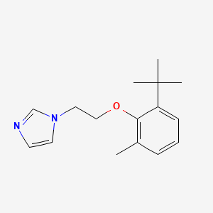1-[2-(2-tert-butyl-6-methylphenoxy)ethyl]-1H-imidazole