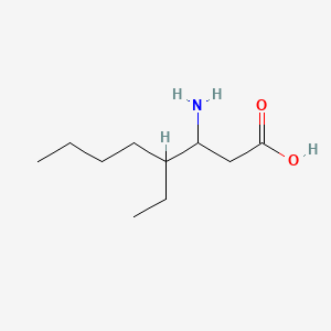 molecular formula C10H21NO2 B563408 3-Amino-4-ethyloctanoic acid CAS No. 103905-71-1
