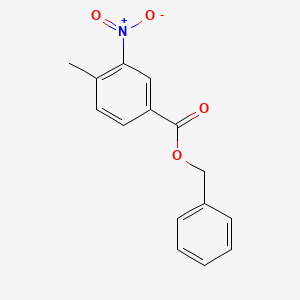 molecular formula C15H13NO4 B5634128 benzyl 4-methyl-3-nitrobenzoate 