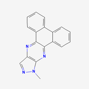 10-Methyl-10H-dibenzo[f,h]pyrazolo[3,4-b]quinoxaline
