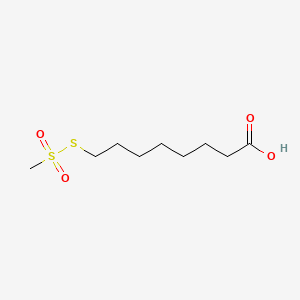 8-[(Methanesulfonyl)sulfanyl]octanoic acid