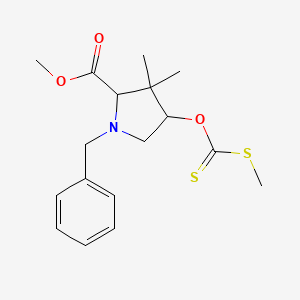 O-[(2S)-3,3-Dimethyl-N-benzyl-proline Methyl Ester] S-Methyl Xanthate