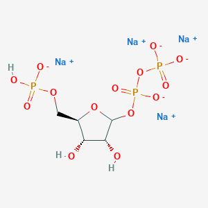 molecular formula C5H9Na4O14P3 B563469 5-Phospho-alpha-D-ribosyl diphosphate sodium salt CAS No. 108321-05-7