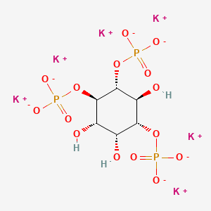 molecular formula C6H9K6O15P3 B563478 d-肌醇-1,4,5-三磷酸三钾盐 CAS No. 103476-24-0