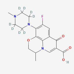 molecular formula C18H20FN3O4 B563481 Ofloxacin-d8 CAS No. 1219170-21-4