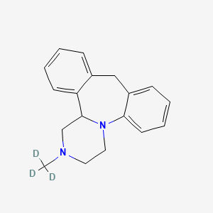 molecular formula C18H20N2 B563491 米氮平-d3 CAS No. 81957-76-8