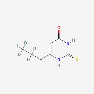 molecular formula C7H10N2OS B563499 丙硫氧嘧啶-d5 CAS No. 1189423-94-6