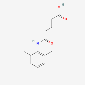 molecular formula C14H19NO3 B5635227 5-(mesitylamino)-5-oxopentanoic acid 
