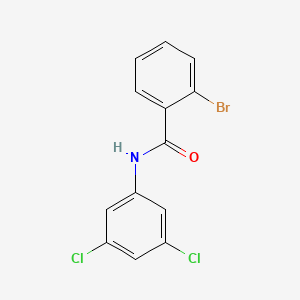 molecular formula C13H8BrCl2NO B5635432 2-bromo-N-(3,5-dichlorophenyl)benzamide 