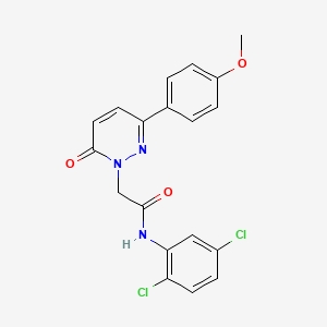 N-(2,5-dichlorophenyl)-2-(3-(4-methoxyphenyl)-6-oxopyridazin-1(6H)-yl)acetamide