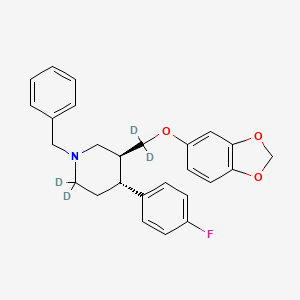 B563562 trans N-Benzyl Paroxetine-d4 CAS No. 1217614-37-3