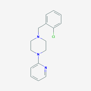 1-(2-chlorobenzyl)-4-(2-pyridinyl)piperazine