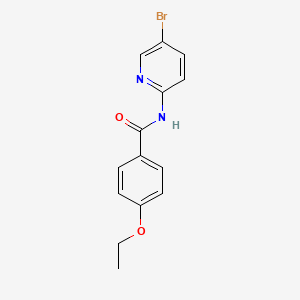 N-(5-bromo-2-pyridinyl)-4-ethoxybenzamide