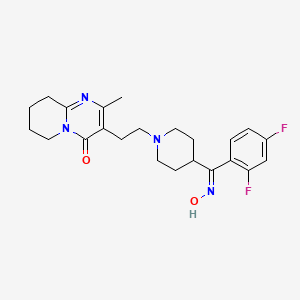 molecular formula C23H28F2N4O2 B563589 Risperidone Z-oxime CAS No. 691007-09-7