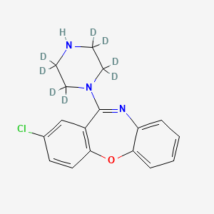 molecular formula C17H16ClN3O B563610 Amoxapine-d8 CAS No. 1189671-27-9