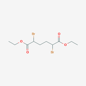 molecular formula C10H16Br2O4 B056365 Diethyl 2,5-dibromohexanedioate CAS No. 869-10-3