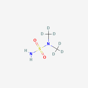 molecular formula C2H8N2O2S B563673 N,N-Dimethylsulfamide-d6 CAS No. 1189689-95-9