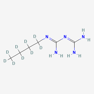 molecular formula C6H15N5 B563691 Buformin-d9 CAS No. 1215700-80-3
