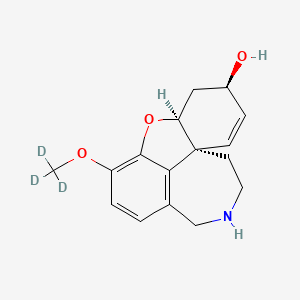 molecular formula C16H19NO3 B563692 N-Desmethyl Galanthamine-O-methyl-d3 CAS No. 1128108-98-4