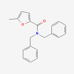 molecular formula C20H19NO2 B5636930 N,N-dibenzyl-5-methyl-2-furamide 
