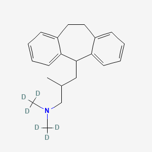 molecular formula C21H27N B563698 Butriptyline-d6 CAS No. 1189736-19-3