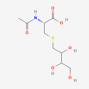 molecular formula C9H17NO6S B563710 N-Acetyl-S-(2,3,4-trihydroxybutyl)-L-cysteine CAS No. 219965-90-9