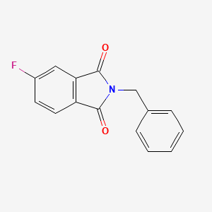 molecular formula C15H10FNO2 B5637142 2-benzyl-5-fluoro-1H-isoindole-1,3(2H)-dione 