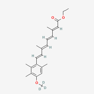 molecular formula C23H30O3 B563732 Etretinate-d3 CAS No. 1185237-13-1