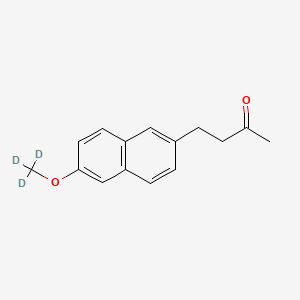 molecular formula C15H16O2 B563740 Nabumetone-d3 CAS No. 1216770-08-9