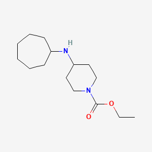 ethyl 4-(cycloheptylamino)-1-piperidinecarboxylate