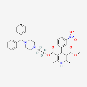 molecular formula C35H38N4O6 B563759 马尼地平-d4 CAS No. 1189656-59-4