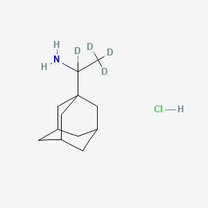 molecular formula C12H22ClN B563771 金刚烷胺-d4 盐酸盐 CAS No. 350818-67-6