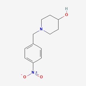 molecular formula C12H16N2O3 B5637790 1-(4-nitrobenzyl)-4-piperidinol 