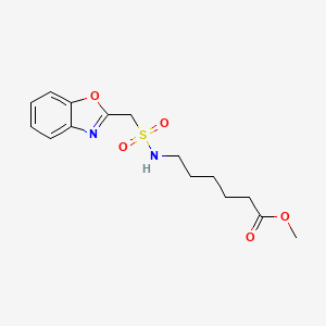 B563785 Benzoxazolemethanesulfonamide-N-(6-methyl-hexanoate) CAS No. 1076198-89-4