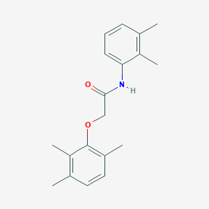 molecular formula C19H23NO2 B5638158 N-(2,3-dimethylphenyl)-2-(2,3,6-trimethylphenoxy)acetamide 