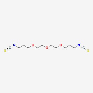 molecular formula C12H20N2O3S2 B563856 1-异硫氰酸酯-3-[2-[2-(3-异硫氰酸酯丙氧基)乙氧基]乙氧基]丙烷 CAS No. 1031239-28-7