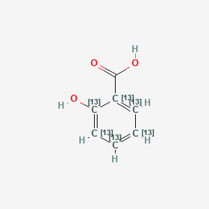 molecular formula C7H6O3 B563861 水杨酸-13C6 CAS No. 1189678-81-6