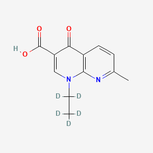 molecular formula C12H12N2O3 B563879 Nalidixsäure-d5 CAS No. 1189467-36-4