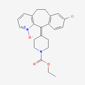 molecular formula C22H23ClN2O3 B563890 Loratadine N-Oxide CAS No. 165739-62-8