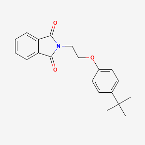 molecular formula C20H21NO3 B5638905 2-[2-(4-tert-butylphenoxy)ethyl]-1H-isoindole-1,3(2H)-dione 