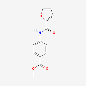 molecular formula C13H11NO4 B5638994 methyl 4-(2-furoylamino)benzoate 