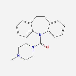 5-[(4-methyl-1-piperazinyl)carbonyl]-10,11-dihydro-5H-dibenzo[b,f]azepine