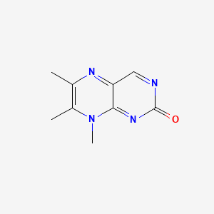 molecular formula C9H10N4O B563955 6,7,8-Trimethylpteridin-2(8H)-one CAS No. 103262-23-3