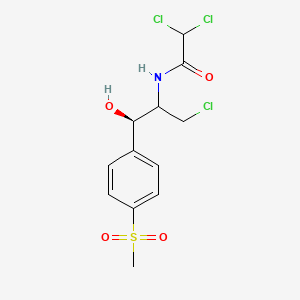 molecular formula C12H14Cl3NO4S B563961 Florfenicol Chloro Analogue CAS No. 1322625-10-4