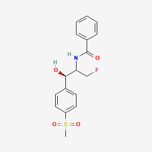 molecular formula C17H18FNO4S B563965 N-Benzoyl Florfenicol Amine CAS No. 1322626-20-9