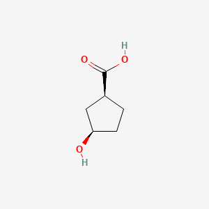 (1S,3R)-3-Hydroxycyclopentanecarboxylic acid