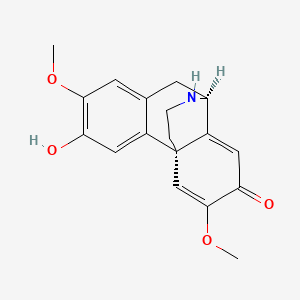 molecular formula C18H19NO4 B563991 Flavinine CAS No. 19777-83-4