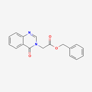 benzyl (4-oxo-3(4H)-quinazolinyl)acetate