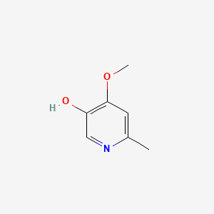 molecular formula C7H9NO2 B564012 3-Pyridinol, 4-methoxy-6-methyl- CAS No. 102074-64-6