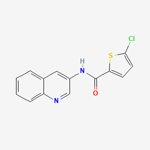 5-chloro-N-3-quinolinyl-2-thiophenecarboxamide